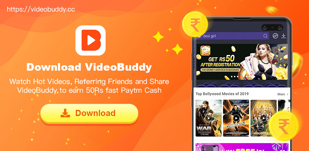 Earn Paytm cash with VideoBuddy 2020